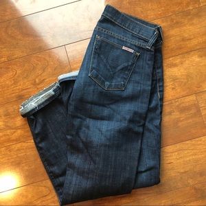 Women’s Hudson cropped jean 27 dark denim